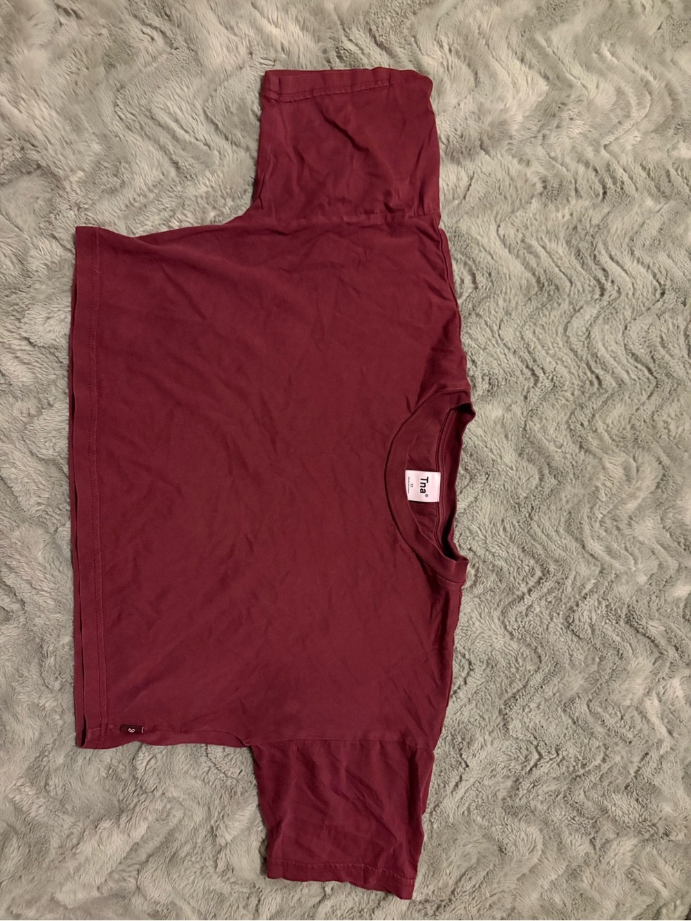 TNA Kids Burgundy Short Sleeve Tee